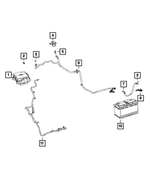 6509569AA - Electrical: Nut for Mopar Image