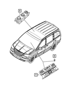 55111235AI - Electrical: A/c And Heater Control for Mopar Image image