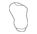 4A0711141T9UB - Body: Shift Knob for Audi: A4, A4 Quattro, S4 Image