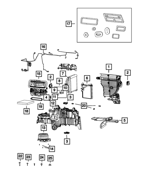 Air Conditioner and Heater Units for 2019 Ram 3500 #3