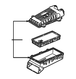 F2UZ9600H - Engine: Air Cleaner Assembly for Ford Image