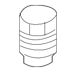 12771784 - Body: Hood Bumper for Saab: 9-3, 9-3X Image