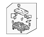 25790682 - Electrical: Fuse Box for Buick: Rainier Image