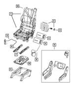 6BS25LXBAA - Interior Trim: Manual Control Lever for Ram: ProMaster 1500, ProMaster 2500, ProMaster 3500, ProMaster EV Image