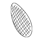 51428265471 - Body: Speaker Grille for BMW: X5 Image