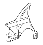 5G1Z5427840AA - Body: Quarter Panel for Ford: Five Hundred, Taurus | Mercury: Montego, Sable Image