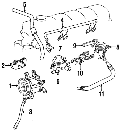 A.I.R. System for 1991 Toyota Land Cruiser #0