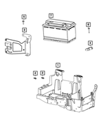 6512438AA - Electrical: Hex Flange Head Screw for Mopar Image