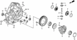 21103PL3A00 - Transmission - Manual: PLATE C, OIL GUIDE for Honda Image