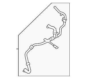 32249880 - : Rear Hose for Volvo Image