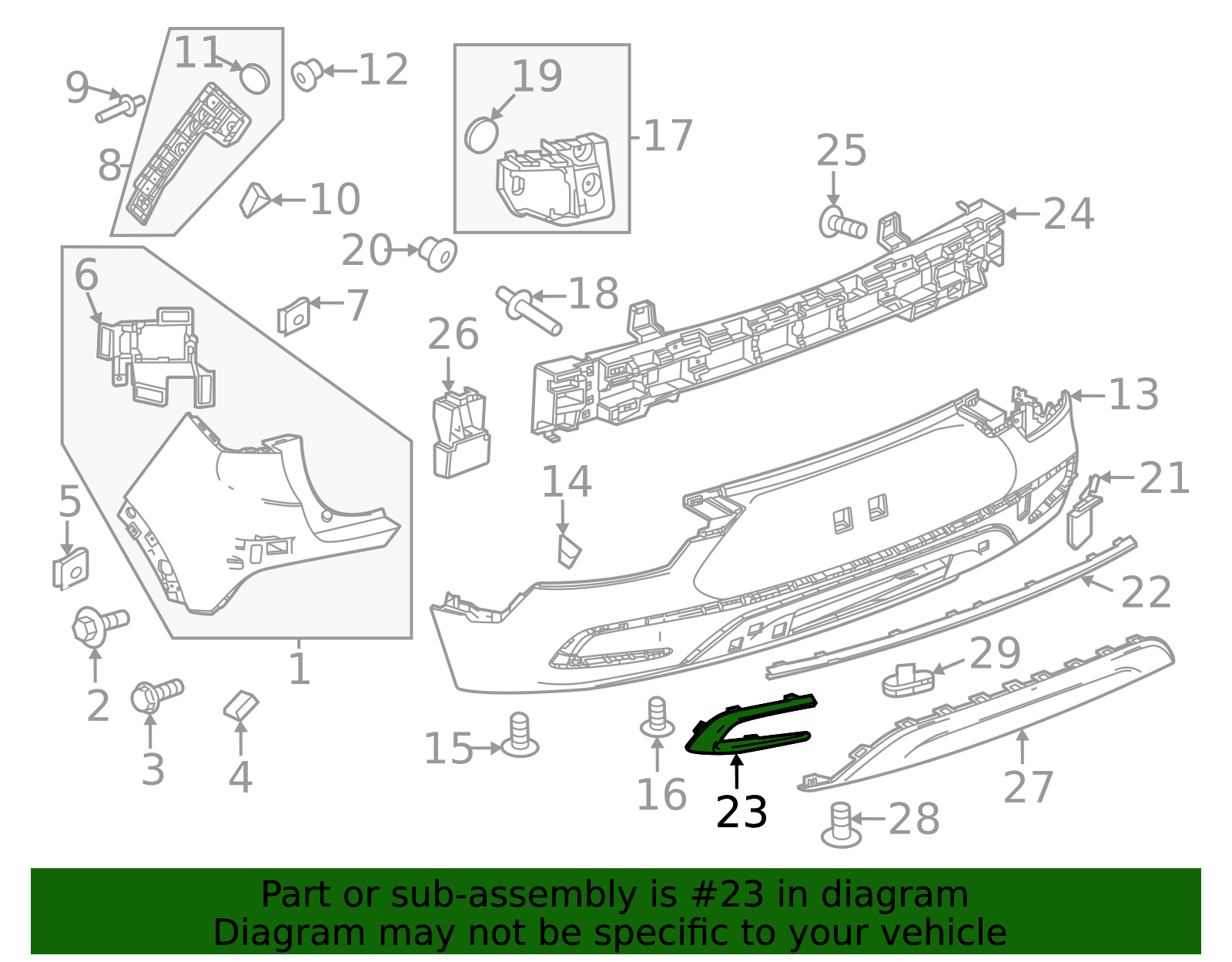 2024-2026 Buick Encore GX Outer Molding 42795185 GM | GMPartsDirect.com