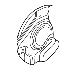 SEC500120 - : Splash Shield for Land-Rover Image