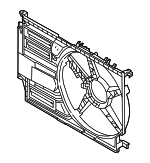 17429847054 - Cooling System: Fan Shroud for BMW Image