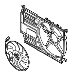 17429846922 - Cooling System: Fan Assembly for BMW Image