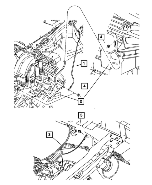 Wiring-Powertrain for 2010 Jeep Commander #1