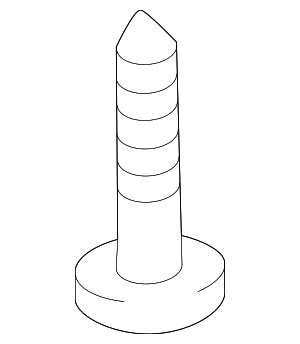 1249305167B - : Bumper Cover Retainer Screw for Kia: Amanti, Cadenza, Carnival, EV6, EV9, Forte, Forte Koup, Forte5, K5, Niro, Niro EV, Optima, Rio, Rio5, Sedona, Sephia, Sorento, Soul, Spectra, Spectra5, Sportage, Stinger Image