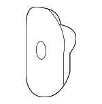 1335706017K - Body: Rocker Molding Nut for Kia: K5, Seltos, Sorento, Sportage, Telluride Image