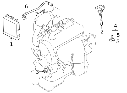 Control Modules for 2004 Mitsubishi Lancer #0