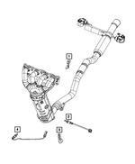 68492338AA - Electrical: Oxygen Sensor for Mopar Image