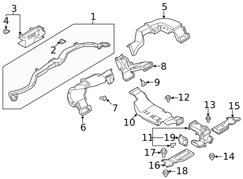 Ducts for 2023 Nissan ARIYA #0