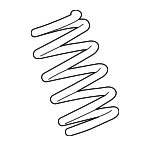 84829204 - Suspension: Coil Spring for Chevrolet: Corvette Image