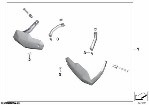 Protection for 2022 BMW-Motorrad G 310 GS #1