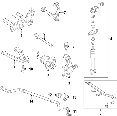 Rear Suspension for 2019 Chevrolet Corvette #0
