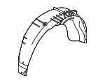 86821S1500 - Body: Wheelhouse Liner for Hyundai Image