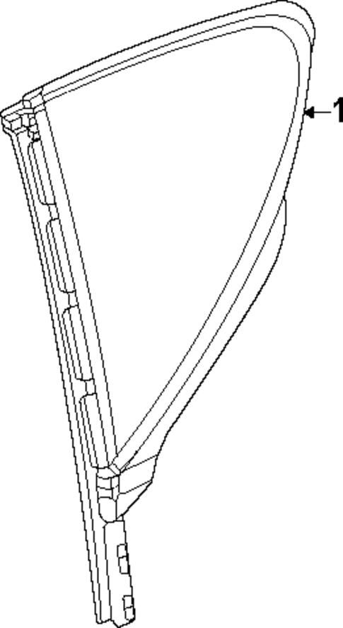 Glass & Hardware for 2024 Dodge Hornet #0