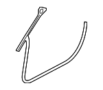 427831708A - Body: Weather-strip On Body for Audi: R8 Image