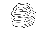 31333412728 - : Coil Spring for BMW Image