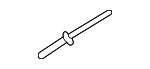 PAF005217 - Body: Bumper Cover Rivet for Porsche Image