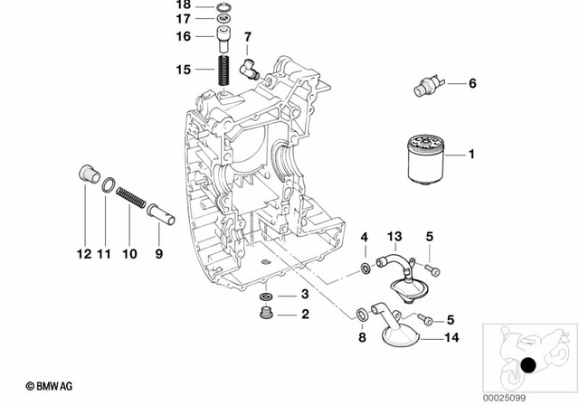 17211342174 - : Temperature Switch        for BMW-Motorrad Image