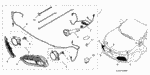 8V31TBA10030 - Accessory Components: HARNESS, FOGLIGHT RELAY for Honda Image