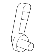 1BG531D1AA - Body: Handle for Jeep: Commander, Grand Cherokee Image