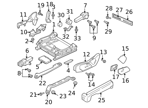 Tracks & Components for 2005 Jeep Grand Cherokee #0