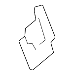 23197949 - Body: Anchor Plate for Cadillac: XT5 Image