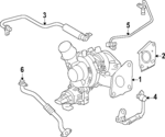 N2DZ9G440D - : Tube Assembly for Ford: Bronco, Ranger Image