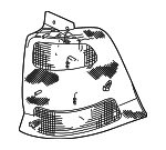 6F2Z13405BA - Electrical: Tail Lamp Assembly for Mercury: Monterey Image