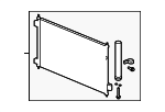 80110TA0A01 - HVAC: A/C Condenser for Honda Image