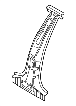4K8810073D - Body: Center Pillar for Audi: A7 Sportback, RS7 Sportback, S7 Sportback Image
