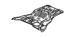 65511T90A00ZZ - Body: Rear Floor Pan for Honda Image