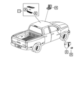 68154165AA - Electrical: Led Lamp for Mopar Image