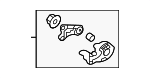 7244347021 - Body: Lever for Toyota Image