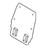 5F9Z7460508BC - Body: Seat Back Panel for Ford: Freestyle, Taurus X Image