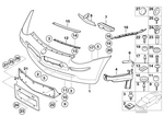 51117035535 - : Left Bracket for BMW Image