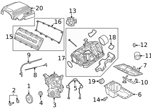 Engine Parts for 2016 Dodge Challenger #0