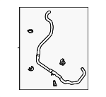 G92290E011 - Belts &amp; Cooling: 2020-2024 Toyota - Drive Motor Inverter Radiator Hose for Toyota: Grand Highlander, Highlander, Sienna Image