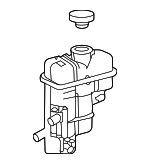 G91H00R020 - Cooling System: Reservoir for Toyota: Highlander, RAV4, Sienna Image
