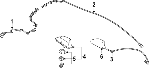 Antenna & Radio for 2025 Toyota Corolla Cross #0